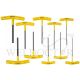 BONDHUS T-HANDLE HEX KEY #15238-6" HTX10-6 (10PCS) MADE IN USA