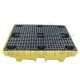 ROMOLD DRUM SPILL PALLET TSSBP2 YELLOW – 1200(L) X 820(W) X 330(H) – 23KG