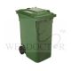 2 WHEELS POLYETHYLENE BIN 360L-L878XW596XH1098MM MGB360L