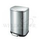 EKO DELLA STAINLESS STEEL STEP BIN L266XW270XH420MM EK9366 - 12L