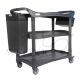 SUPERSTEAM DELUXE DINING CART 111.5 (L) X 52.4 (W) X 94 (H) CM