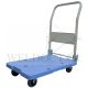 NANSIN SILENTMASTER PLASTIC PLATFORM TROLLEY 150KG 715X460MM DSK101 PURPLE