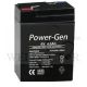 POWER-GEN LEAD ACID BATTERY (6V - 4.5AH) 70LX48WX103H (MM)