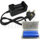 TESA 2 X 18650 BATTERY & DUAL CHARGER SET