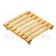 SL SQUARE BAMBOO PLANT TROLLEY 25CM SL-9250