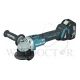 MAKITA 18V 2X5.0AH LI-ION 100MM (4") BRUSHLESS ANGLE GRINDER (S), DGA406RTE