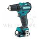 MAKITA 12V 2X2.0AH LI-ION 10MM (3/8") BRUSHLESS DRIVER DRILL, DF332DSAE
