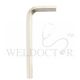 BONDHUS L-WRENCH CHROME PLATED SHORT (INCHES)