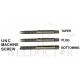 SKC MACHINE SCREW HAND TAP UNC 3 PCS SET NO.802