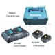 MAKITA 18V (2X5.0AH LI-ION+DC18RD) POWER SOURCE KIT 198182-1 MKP3PT182