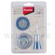 MAKITA 3PC NYLON BRUSH SET FOR DRILL FINE (BLUE COLOR) D-70758