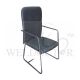 Office Chair C leg With Armrest (PU Leather)