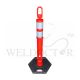 Portable Hoop Top Reflective Bollard(Height:1150mm)(Dia:110mm)