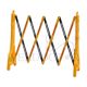 *PVC* Extendable Safety Barrier (Yellow & Black)(W250 X H96CM)