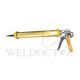 Caulking Gun 15" (Brass/Orange)