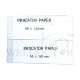 Indicator Paper Metallic White 50's
